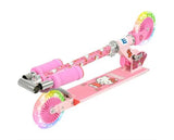 Hello Kitty Folding Inline Scooter with Light Up Wheels