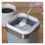 Swan Retro Set of 3 Canisters Grey
