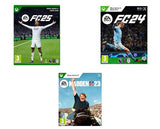 Football Games Bundle: Xbox EA Sports FC24, Xbox Series X EA SPORTS FC 25, Xbox Series X Madden NFL 2023 Standard Edition