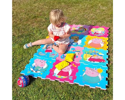 Peppa Pig 12 piece EVA Playmat