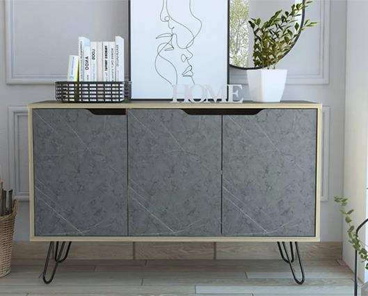 Matteo Medium Sideboard with 3 Doors