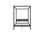 Mercia Four Poster Double Bed - Black