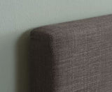 Berlin Fabric Bed Grey - King