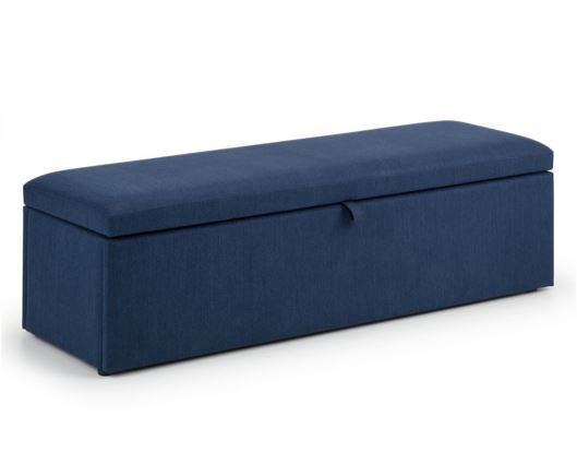 Stanford Blanket Box - Blue