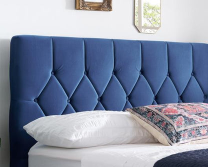 Loxley Double Bed - Blue