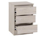 MALVERN 2 DOOR WARDROBE BEDROOM SET - URBAN SNOW