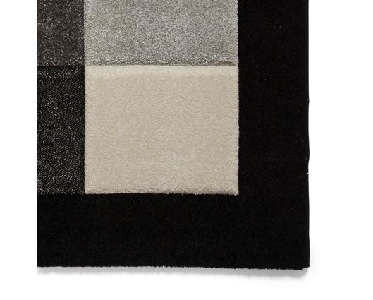 Brooke Black/Grey - 80cm x 150cm
