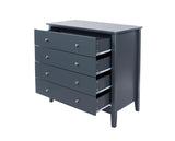 Como 4 Drawer Chest-Midnight Blue