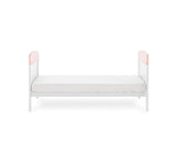 Rabbit Pink Cot Bed & Under Drawer