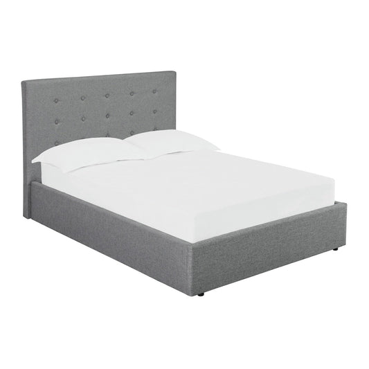 Lucca Kingsize Bed - Grey