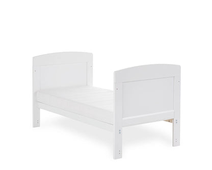 Grady Mini Cot Bed & Under Drawer - White