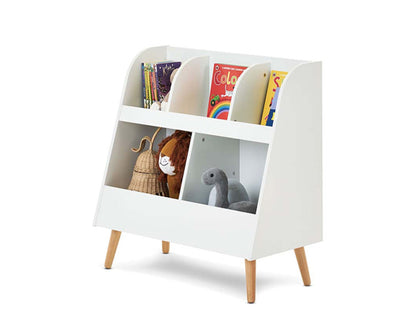 Maura Toy Storage - White with Natural