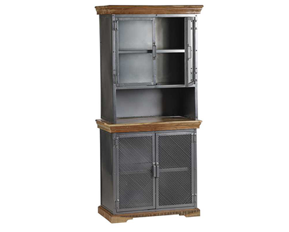 Marlo Industrial Sideboard Hutch