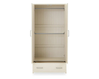 Nina Double Wardrobe - Oatmeal