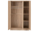 MALVERN 3 DOOR WARDROBE - SONOMA OAK EFFECT