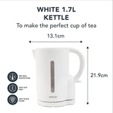 Pifco Essentials Kettle White