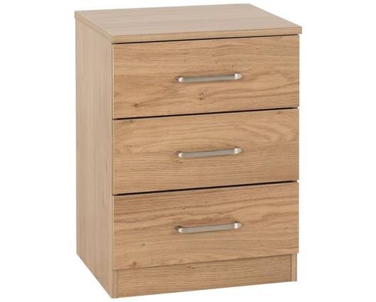DAKOTA 2 DOOR WARDROBE BEDROOM SET - OAK EFFECT