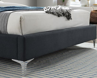 Finn Double Bed - Charcoal