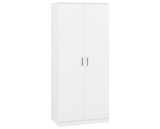 DAKOTA 2 DOOR WARDROBE BEDROOM SET - WHITE