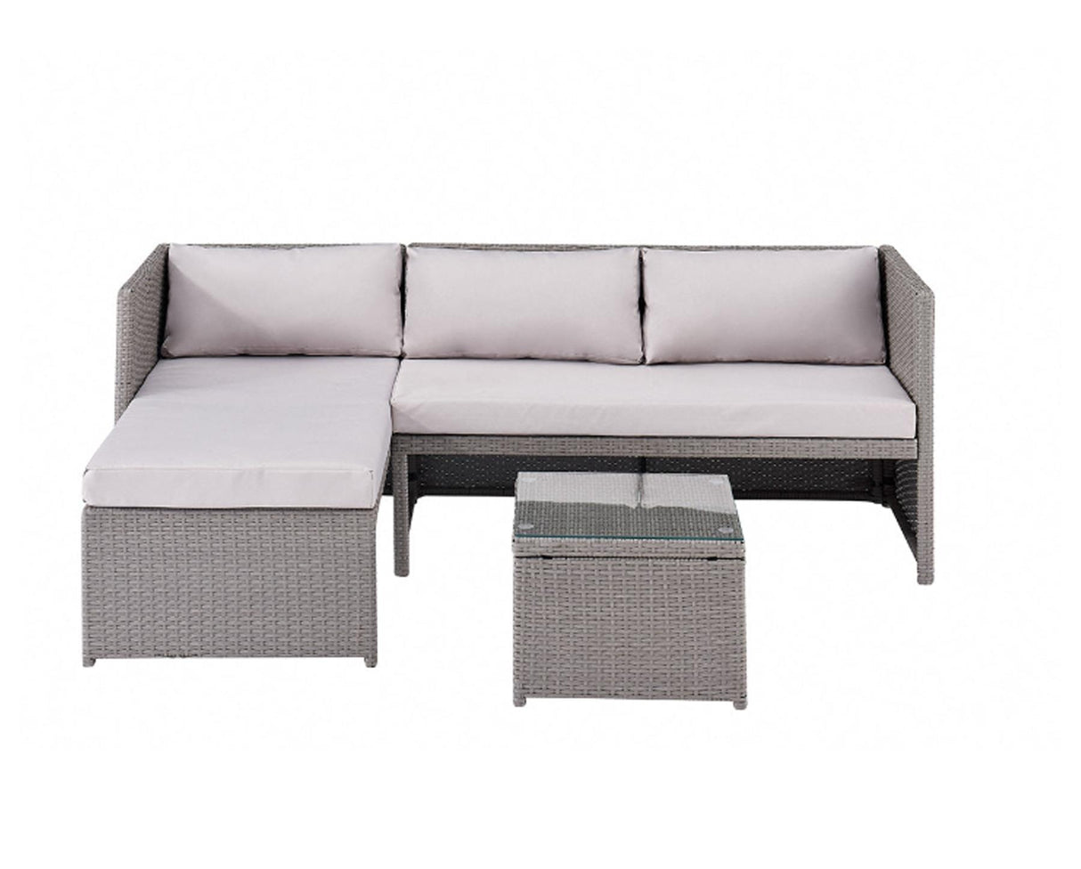 Havana Grey 3PC Sofa Set