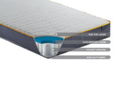 Roll Up Balance 800 Pocket Memory Foam Mattress (22cm Depth)- Single