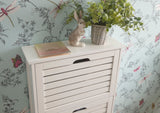 Ben 3 Tier Shoe Cabinet-White
