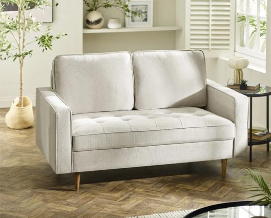 Henrietta 2 Seater Sofa Beige