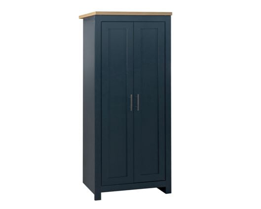 Harper 2 Door Wardrobe - Navy