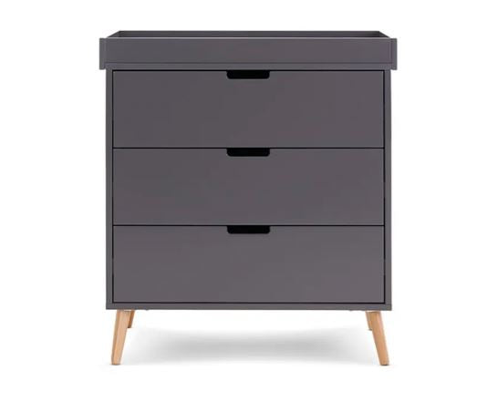 Maura Mini 3 Piece Room Set - Slate with Natural
