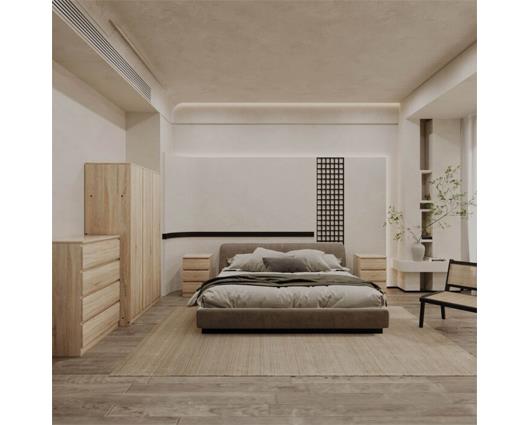 MALVERN 3 DOOR WARDROBE BEDROOM SET - SONOMA OAK EFFECT