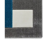 Brooke Grey/Blue - 120cm x 170cm