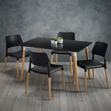 Raziel Chair Black (Pack of 2)