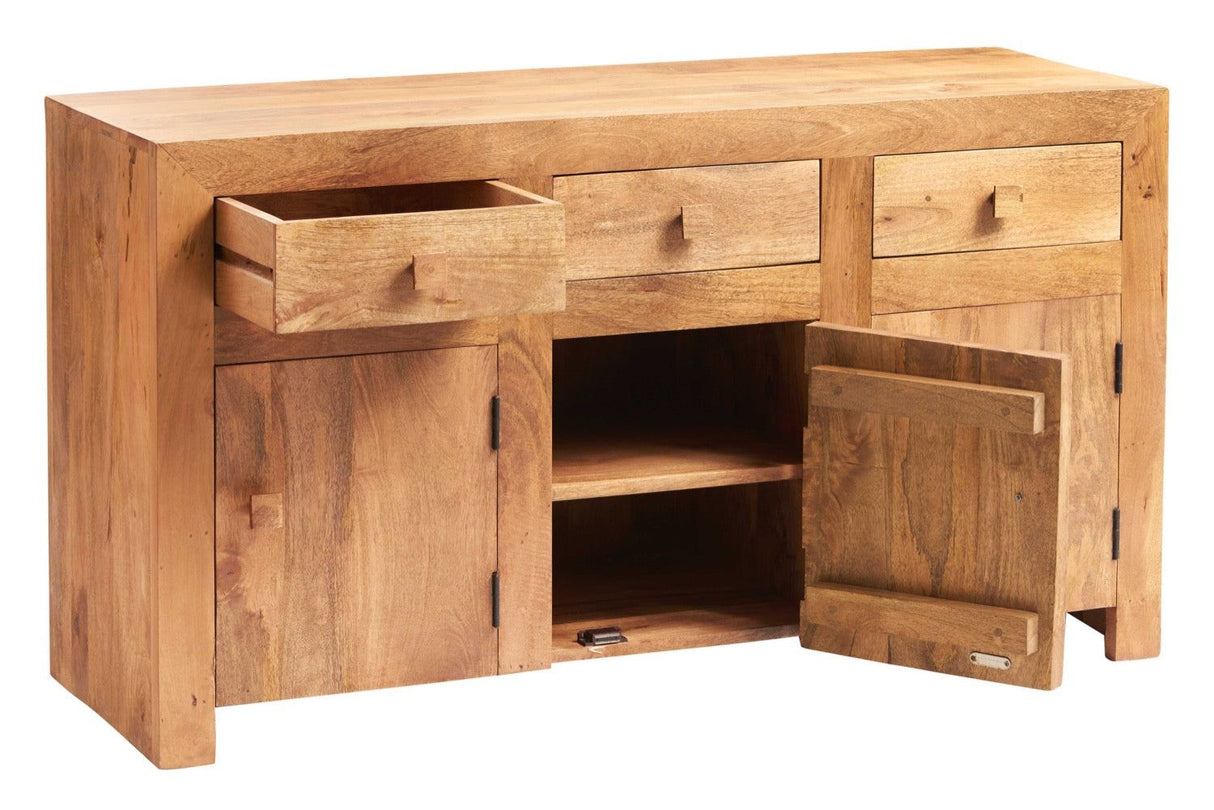Sapeli Light Large Sideboard