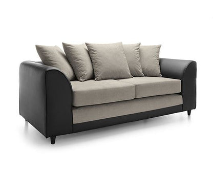 Dan 3 Seater Sofa - Brown