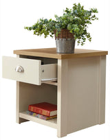 Lachlan Lamp Table-Cream