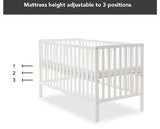 Simple Cot- White