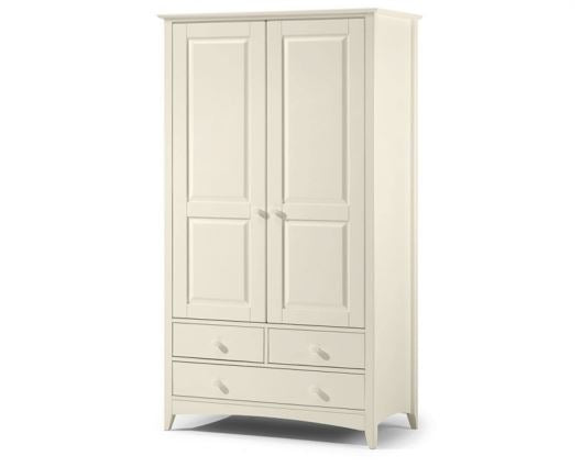 Sunset 2 Door Combination Wardrobe- Flat Pack Only