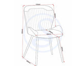 TREVISO & QUEBEC DINING SET (X4 CHAIRS) - LIGHT OAK EFFECT/GREY FAUX LEATHER