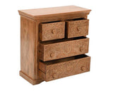 Athena Mango Wood Chest of Drawers