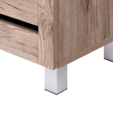 Euston 2 Door Shoe Cabinet - Sanremo Oak