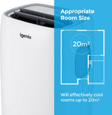 Igenix 9000 BTU Portable Air Conditioner and Heater