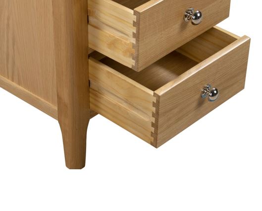 Kingston 3 Drawer Bedside