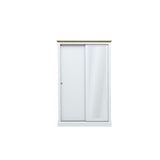 Dagwood 2 Door Sliding Wardrobe White