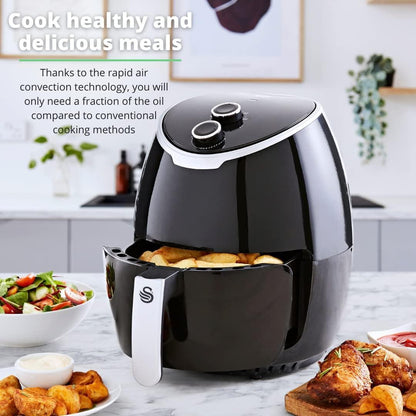 Swan 4.7 Litre Manual Air Fryer