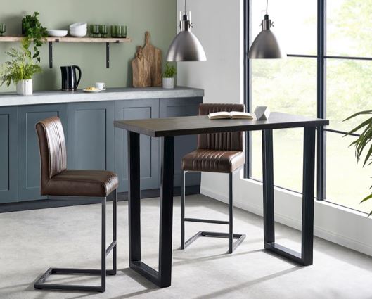 Theodore Bar Table- Dark Oak
