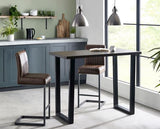 Theodore Bar Table- Dark Oak