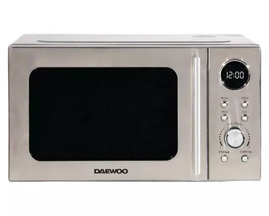 Daewoo 20L 700W Microwave with Grill Stainless Steel