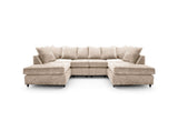 Heidi U-Shape Sofa - Cream