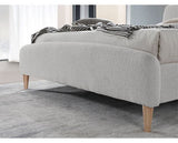 Otley King Bed - Dove Grey