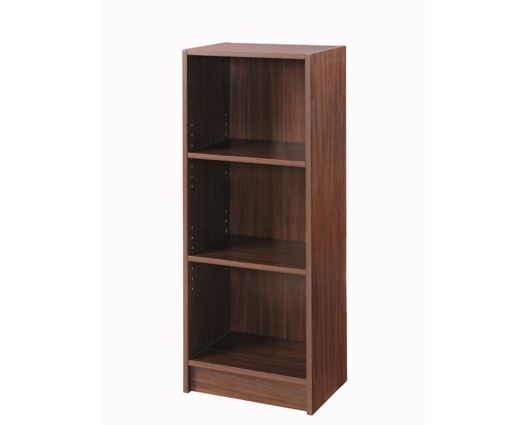 Medium Narrow Bookcase-Walnut